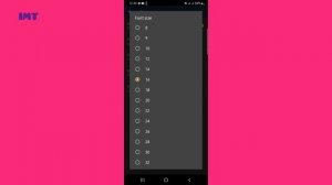 How to increase the font size in Pydroid 3 #python #pydroid3