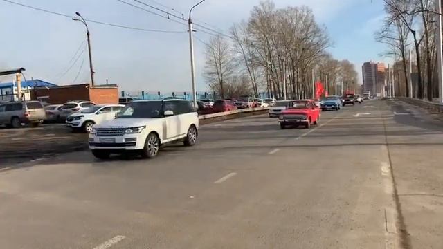 Автопробег в Иркутске 7 ноября смотреть онлайн