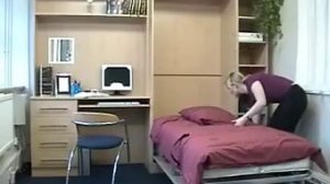 откидная кровать встроенная в шкаф