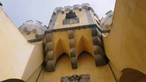 REAL LIFE COLORFUL DISNEY CASTLE | PENA PALACE | SINTRA | PORTUGAL