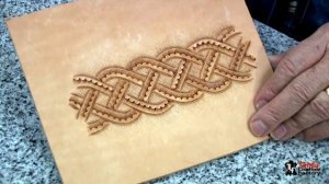 Тиснение по коже. Кельтские мотивы. Часть 2