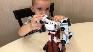 TOBOT QUATRAN Тобот Кватран! Супер игрушка! Состоит из 4-х машинок!!!