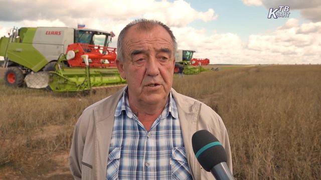 Завершена уборка зерновых и зернобобовых культур в Зарайске