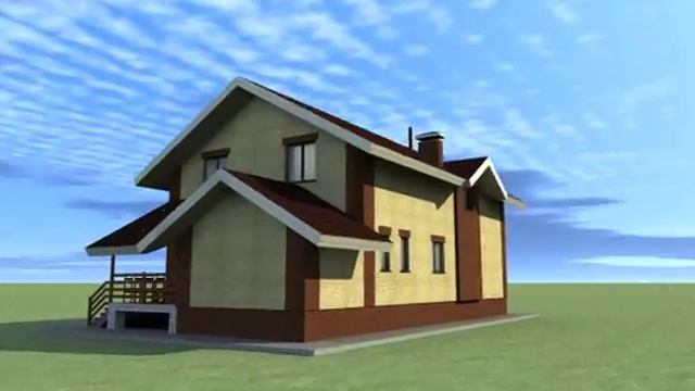 проект каменного дома 9x13 с мансардой (S=181 м2) в2 смотреть онлайн