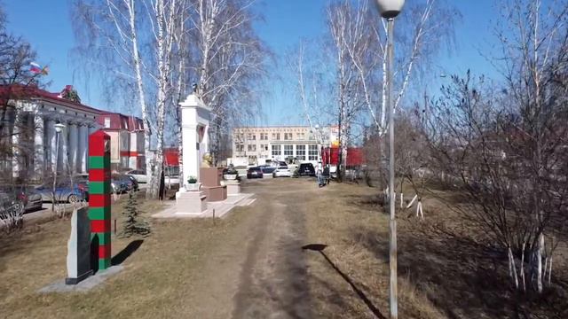 Сквер п. Белоярский. Видео Спасского Андрея смотреть онлайн