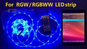 Как использовать Mi Light WIFI RGB светодиодная лента обзор контроллера 2020