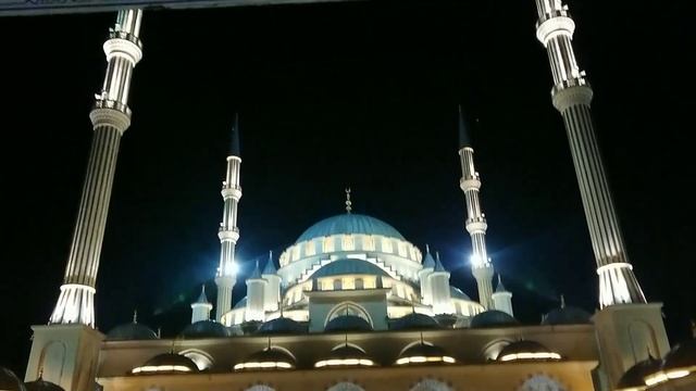 Грозный Вечерний Мечеть Сердце Чечни Северный Кавказ 26.10.2022 смотреть онлайн