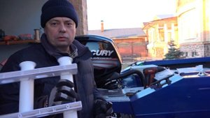 Обзор и установка спинингодержателя в катер.