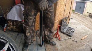 Замена масла в вилке Kayo K1.