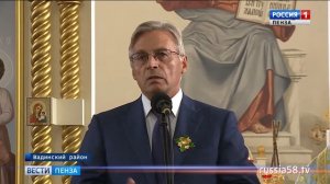 В Вадинском районе после реставрации открыт один из крупнейших храмов в регионе