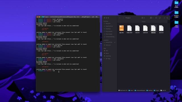 [Learn Git & GitHub in Arabic 2022 ] #23 how to hide files in Git смотреть онлайн