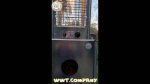Уличный газовый обогреватель WWT 13S Stainless steel
