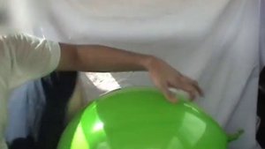 Blow & Ride to Pop - [ Green Punchball ]