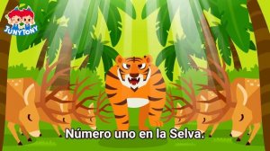 Leona vs Tigre | ¡Que Gane el Mejor! | El Rey de la Selva | Canción Infantil | JunyTony en español