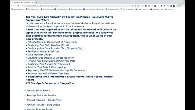 Selenium & Java Training – Regular Batch (30th Jan 2023 – 7 AM IST/ 8:30 PM EST) смотреть онлайн