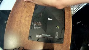 MSI GF63 8RC RAM Replace and disassembly