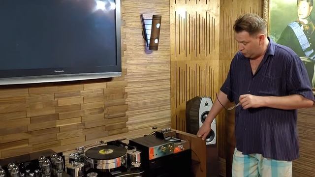 фонокорректор для винилового проигрывателя EAR 88PB. Аналоговая High End стерео система смотреть онлайн