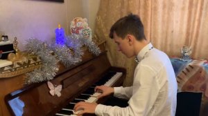 SOFT MOZART Winter Recital 2019-2020 Victor (16). Геллер Этюд соч 45 №2