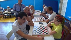 *279. Табакарь Степан-Еригина Ева . Русские шашки (классические шашки, шашки 64)