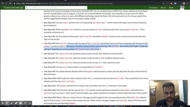 Build a Technical Documentation Page (freecodecamp.org)