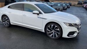 Volkswagen Arteon 2.0 TDI R-Line Fastback 5dr Diesel DSG Pure White