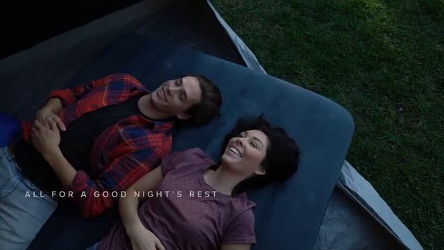 Надувной матрас Intex Dura Beam Midnight Green Downy Airbed смотреть онлайн