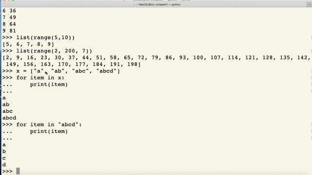 Python iterables and the for loop смотреть онлайн