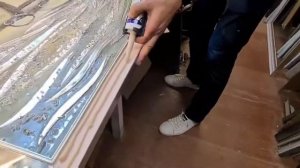 Как сделать картину из зеркал (картина маслом на холсте «белая лошадь» с зеркалами)