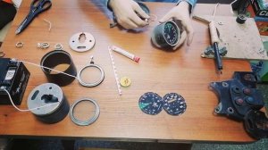 Диодная подсветка в приборы ява 638,634