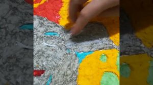 Картина из папье-маше.