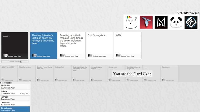 "Fake" Laughs! - Cards Against Humanity Online! смотреть онлайн