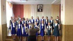 Младший хор "Кантилена" хорового отделения Ф. Шуберт, обр. Д. Мура "Sanctus"