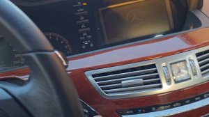 Mercedes-Benz S320 CDI W221 Cold start -10c°