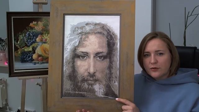 Прямой эфир БелБагетМастер с оформленными работами из мастерской.