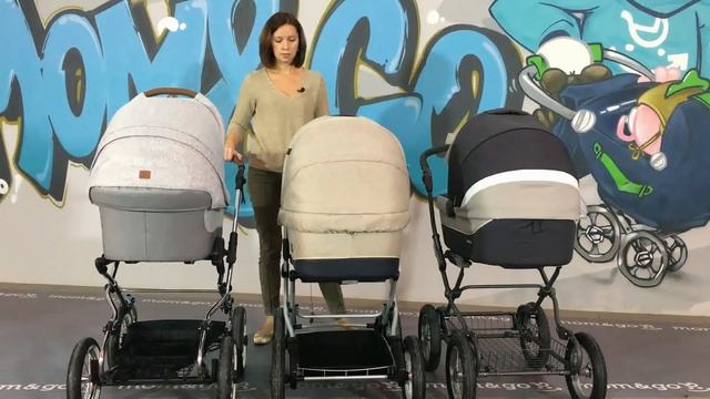 Peg-Perego Culla Auto, Inglesina Sofia и Navington Caravel - обзор и тест классических колясок смотреть онлайн