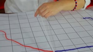 Мастер класс Трехцветный браслет из ниток