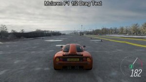 Battle! '95 Ferrari F50 vs '93 McLaren F1 | Forza Horizon 4 - Top Speed and Acceleration Challenge