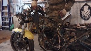 ТО рулевой колонки китайского мотоцикла GX-R250
