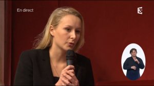 Marion Maréchal Le Pen réagit à l'attentat de Berlin en Allemagne (France 3, 21_12_16, 14h)