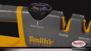 Как это сделано? Удобная точилка с регулируемым углом заточки 50264 Smith`s