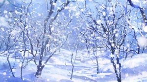 ФУТАЖ ЗИМНИЙ ЛЕС