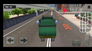 City Flying Garbage Truck driving simulator Game - by Better Games Studio Pty Ltd | Android Gamepla