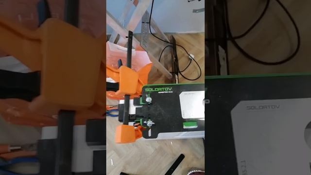 Настройка шаблона Солдатова под скрытые петли  Morelli HH1 на полотне