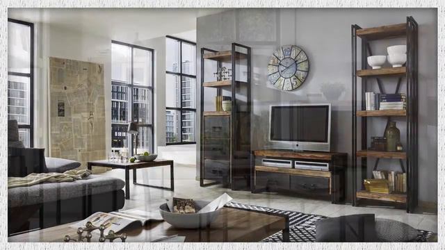 Möbel aus Sheesham-Massivholz im Industrial  Loft -Design  Serie India von Pharao24.de