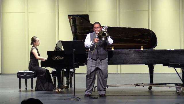 New Orleans Eugene Bozza Composer  Jose Leonardo Leon Trombone Eerang Ahn Piano  FAU Faculty