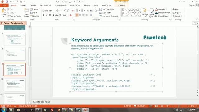 Default Arguments in Python | Python Keyword Arguments | Arbitrary arguments in Python | Prwatech