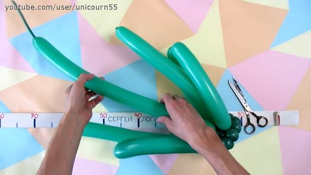 Букетик устойчивый из шаров / Steady bouquet from balloons (Subtitles) смотреть онлайн