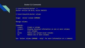 How to Create and Manage Docker Volumes in Windows 11 ?