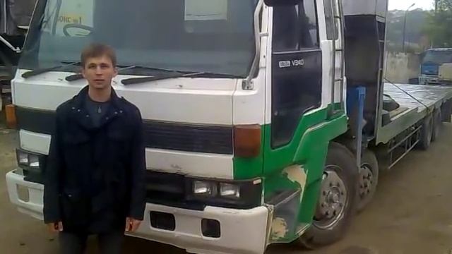 Ремонт тормозов Исузу. Эвакуатор Isuzu V340.
