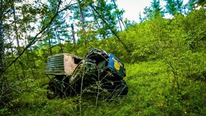 ДОБРАЛИСЬ ДО ЗАВЕТНОЙ РЕКИ, ГДЕ МНОГО ЛЕТ НЕ СТУПАЛА НОГА ЧЕЛОВЕКА.